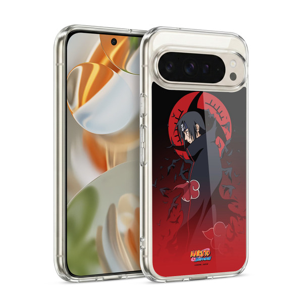 Naruto Shippuden Character Art Itachi Uchiha Soft Gel Case for Google Pixel 9 / Pixel 9 Pro