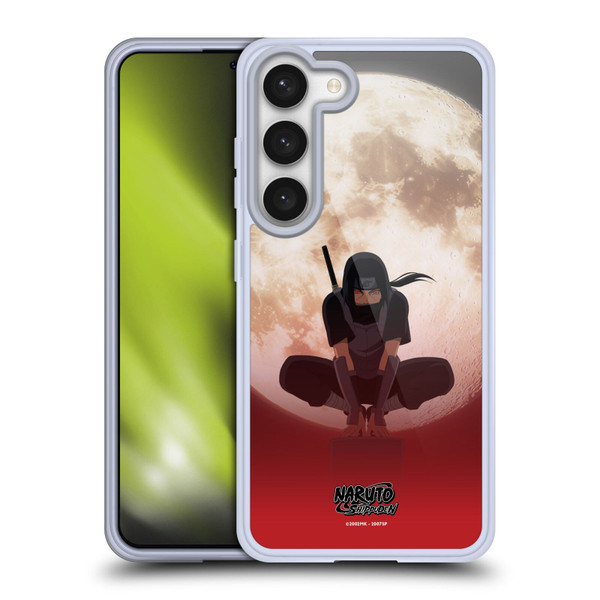 Naruto Shippuden Character Art Itachi Uchiha Moon Soft Gel Case for Samsung Galaxy S23 5G