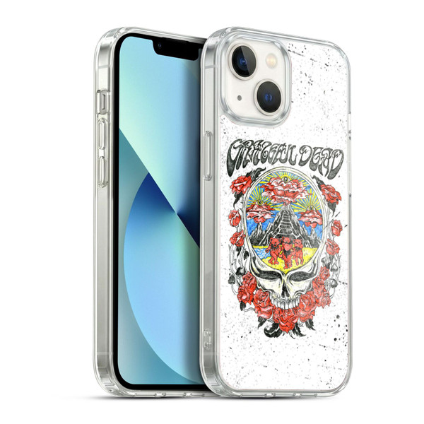Grateful Dead Trends Rose Soft Gel Case for Apple iPhone 13