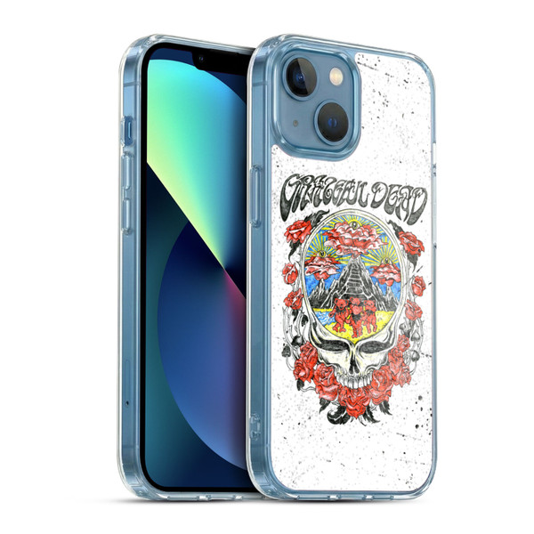 Grateful Dead Trends Rose Soft Gel Case for Apple iPhone 13 Mini & MagSafe