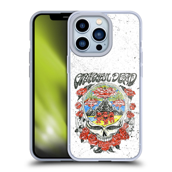 Grateful Dead Trends Rose Soft Gel Case for Apple iPhone 13 Pro & MagSafe