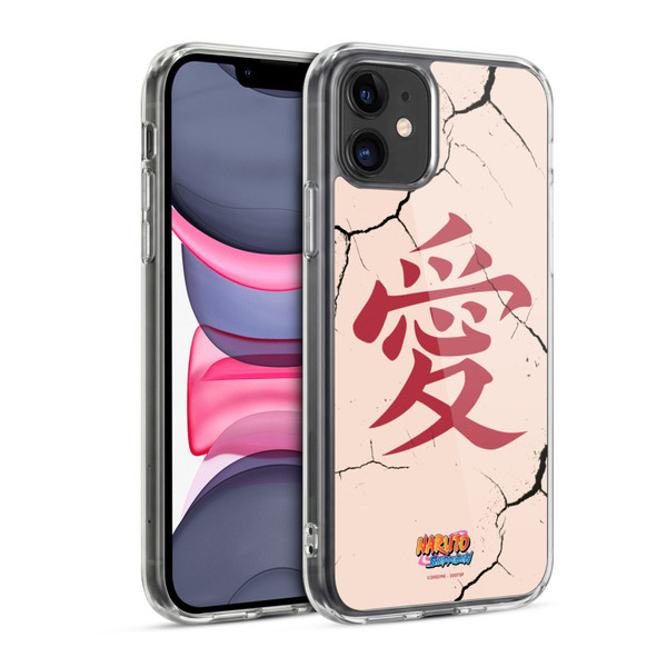 Naruto Shippuden Iconic Gaara Tattoo Soft Gel Case for Apple iPhone 11