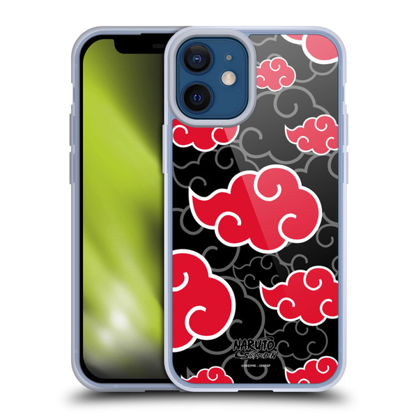 Naruto Shippuden Iconic Akatsuki Soft Gel Case for Apple iPhone 12 Mini & MagSafe
