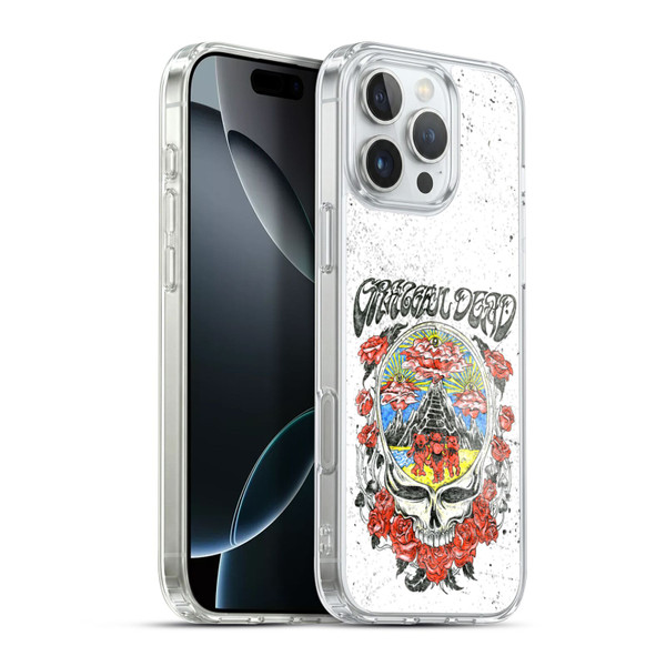 Grateful Dead Trends Rose Soft Gel Case for Apple iPhone 16 Pro Max & MagSafe