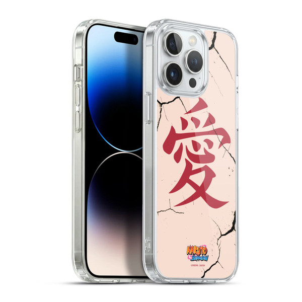 Naruto Shippuden Iconic Gaara Tattoo Soft Gel Case for Apple iPhone 13 Pro Max & MagSafe
