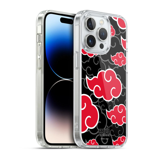 Naruto Shippuden Iconic Akatsuki Soft Gel Case for Apple iPhone 13 Pro & MagSafe
