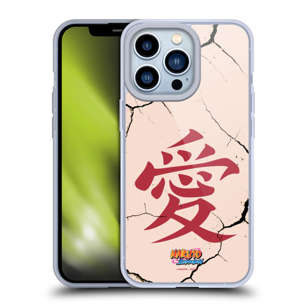 Naruto Shippuden Iconic Gaara Tattoo Soft Gel Case for Apple iPhone 13 Pro & MagSafe