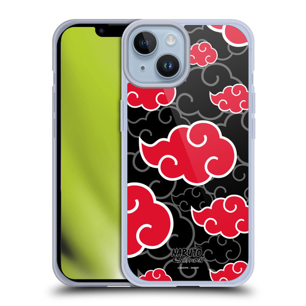 Naruto Shippuden Iconic Akatsuki Soft Gel Case for Apple iPhone 14