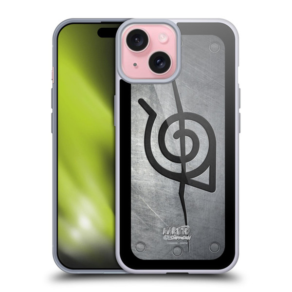 Naruto Shippuden Iconic Itachi Headband Soft Gel Case for Apple iPhone 15 & MagSafe