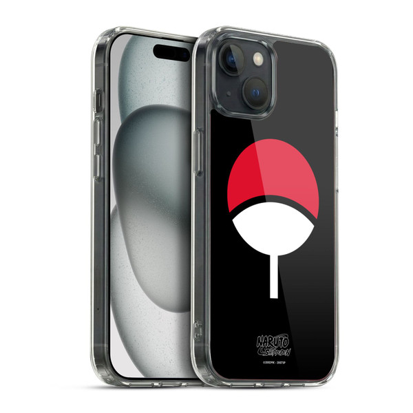 Naruto Shippuden Iconic Uchiha Clan Soft Gel Case for Apple iPhone 15 Plus & MagSafe