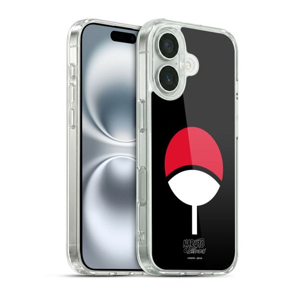 Naruto Shippuden Iconic Uchiha Clan Soft Gel Case for Apple iPhone 16 & MagSafe