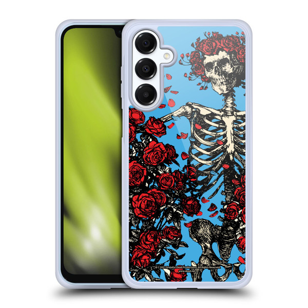 Grateful Dead Trends Bertha Skull Roses Soft Gel Case for Samsung Galaxy A16 5G Grateful Dead Trends Bertha Skull Roses Soft Gel Case for Samsung Galaxy A16 5G