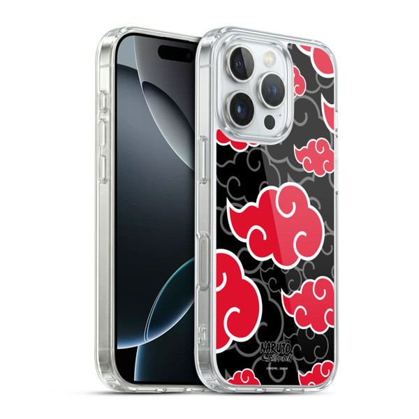 Naruto Shippuden Iconic Akatsuki Soft Gel Case for Apple iPhone 16 Pro & MagSafe