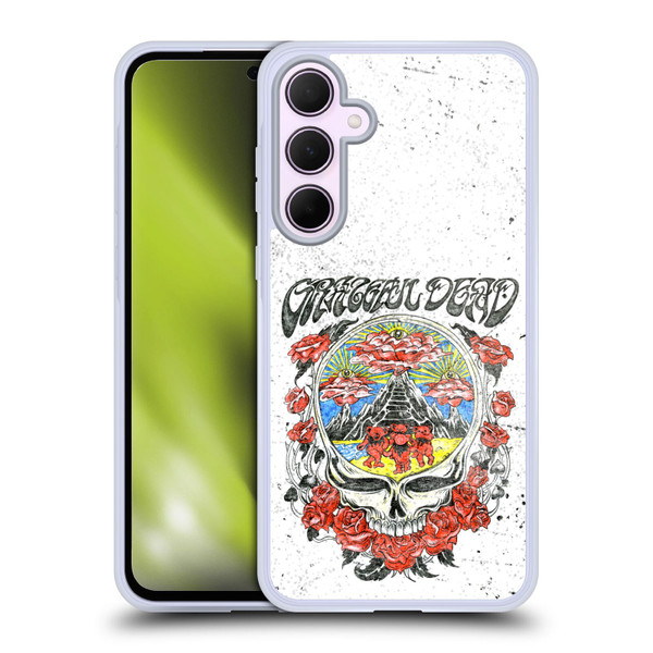 Grateful Dead Trends Rose Soft Gel Case for Samsung Galaxy A35 5G