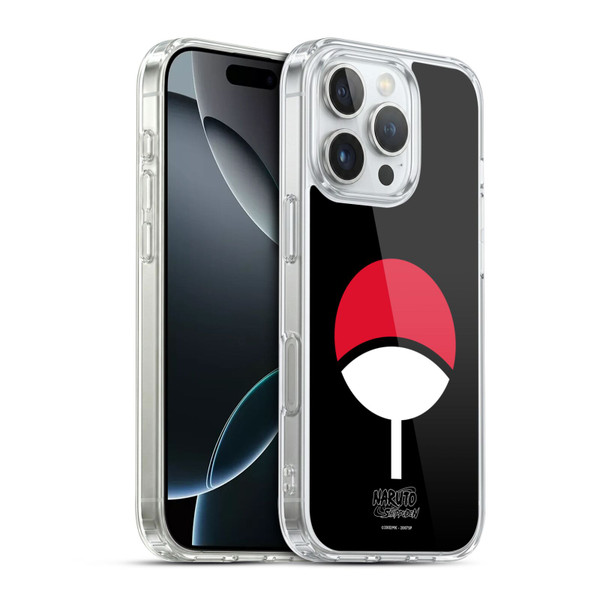 Naruto Shippuden Iconic Uchiha Clan Soft Gel Case for Apple iPhone 16 Pro & MagSafe