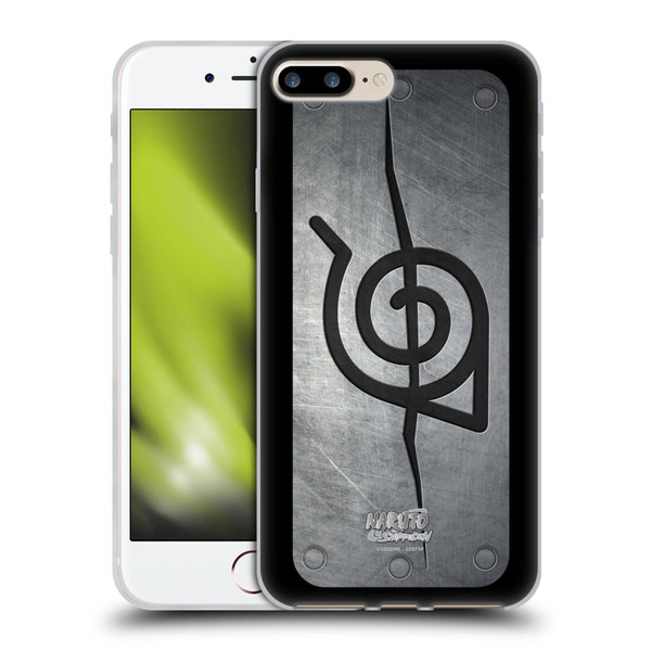 Naruto Shippuden Iconic Itachi Headband Soft Gel Case for Apple iPhone 7 Plus / iPhone 8 Plus & MagSafe