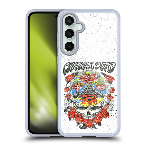 Grateful Dead Trends Rose Soft Gel Case for Samsung Galaxy S23 FE 5G & MagSafe