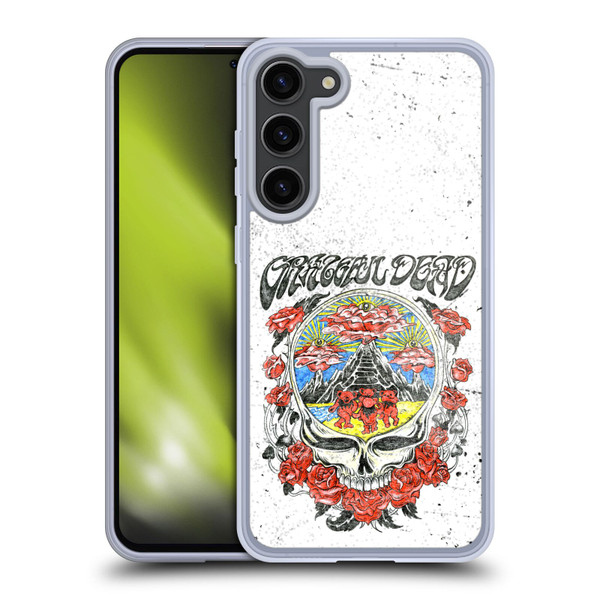 Grateful Dead Trends Rose Soft Gel Case for Samsung Galaxy S23+ 5G & MagSafe