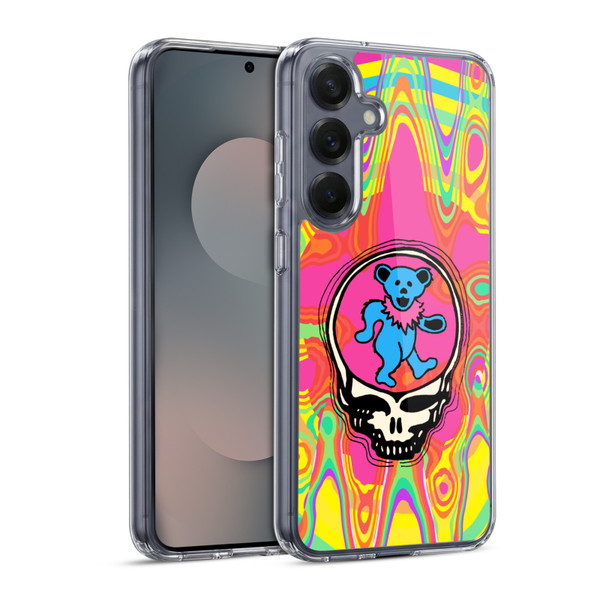 Grateful Dead Trends Bear Soft Gel Case for Samsung Galaxy S25 & MagSafe