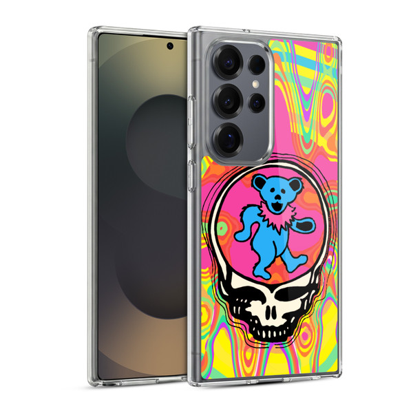 Grateful Dead Trends Bear Soft Gel Case for Samsung Galaxy S25 Ultra & MagSafe