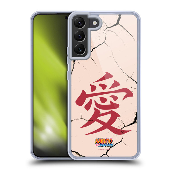 Naruto Shippuden Iconic Gaara Tattoo Soft Gel Case for Samsung Galaxy S22+ 5G