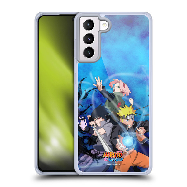 Naruto Shippuden Key Art Team 7 Soft Gel Case for Samsung Galaxy S21+ 5G Naruto Shippuden Key Art Team 7 Soft Gel Case for Samsung Galaxy S21+ 5G