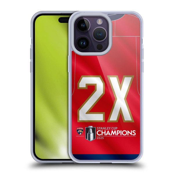 NHL 2025 Stanley Cup Champions Florida Panthers Jersey Soft Gel Case for Apple iPhone 14 Pro Max NHL 2025 Stanley Cup Champions Florida Panthers Jersey Soft Gel Case for Apple iPhone 14 Pro Max