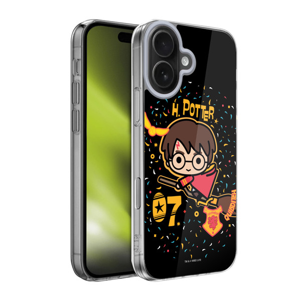 Harry Potter Deathly Hallows I Quidditch Broom Soft Gel Case for Apple iPhone 17