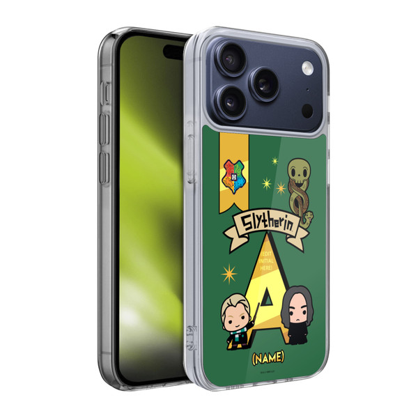 Custom Customised Personalised Harry Potter Deathly Hallows L Name Slytherin Soft Gel Case for Apple iPhone 17 Pro Custom Customised Personalised Harry Potter Deathly Hallows L Name Slytherin Soft Gel Case for Apple iPhone 17 Pro