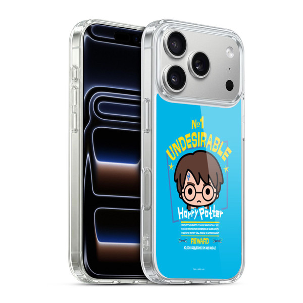 Harry Potter Deathly Hallows I Reward Soft Gel Case for Apple iPhone 17 Pro