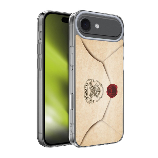 Harry Potter Hogwarts Letter Envelope Acceptance Parchment Soft Gel Case for Apple iPhone 17 Air