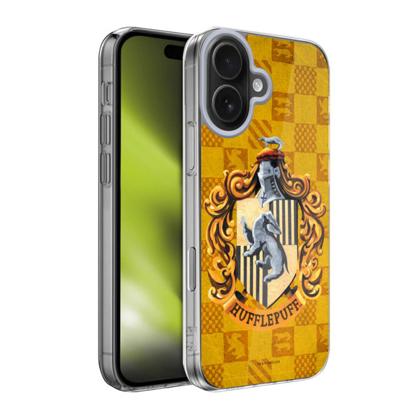 Harry Potter Prisoner Of Azkaban I Hufflepuff Crest Soft Gel Case for Apple iPhone 17