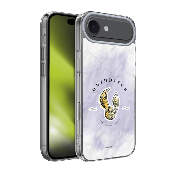 Harry Potter Deathly Hallows XVII Quidditch Golden Snitch Soft Gel Case for Apple iPhone 17 Air