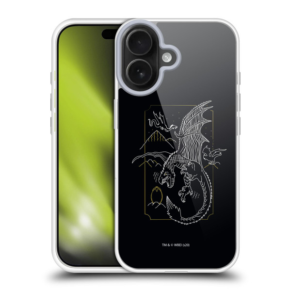 Harry Potter Deathly Hallows XXII Horntail Soft Gel Case for Apple iPhone 17