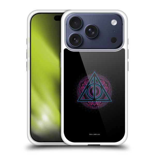 Harry Potter Deathly Hallows XXII Triangle Symbol Soft Gel Case for Apple iPhone 17 Pro