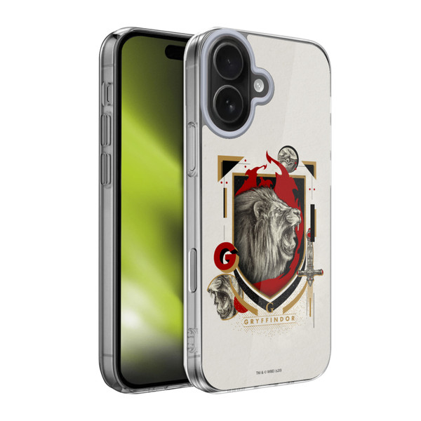 Harry Potter Deathly Hallows XXVII Gryffindor Soft Gel Case for Apple iPhone 17