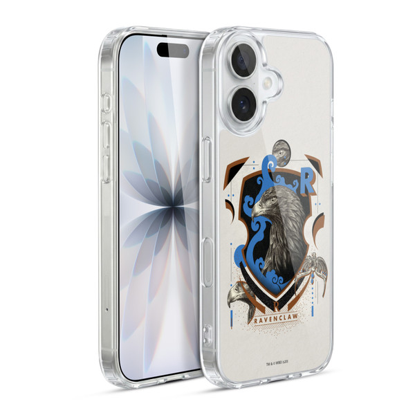 Harry Potter Deathly Hallows XXVII Ravenclaw Soft Gel Case for Apple iPhone 17