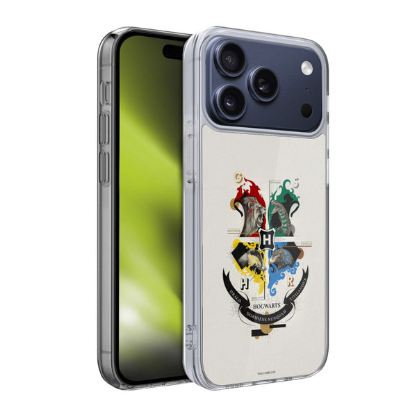 Harry Potter Deathly Hallows XXVII Hogwarts Soft Gel Case for Apple iPhone 17 Pro