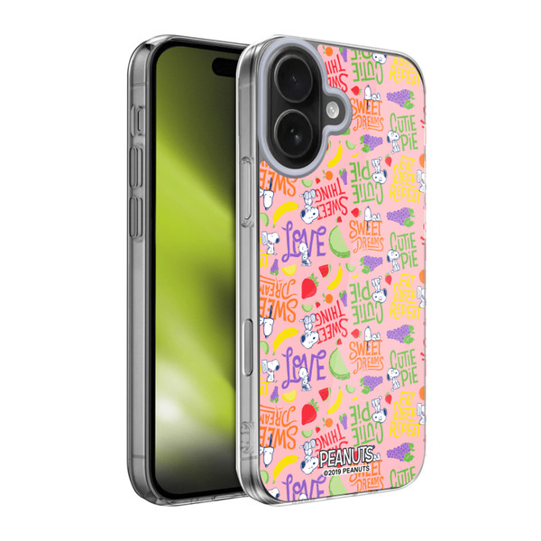 Peanuts Naturally Sweet Sweet Snoopy Soft Gel Case for Apple iPhone 17