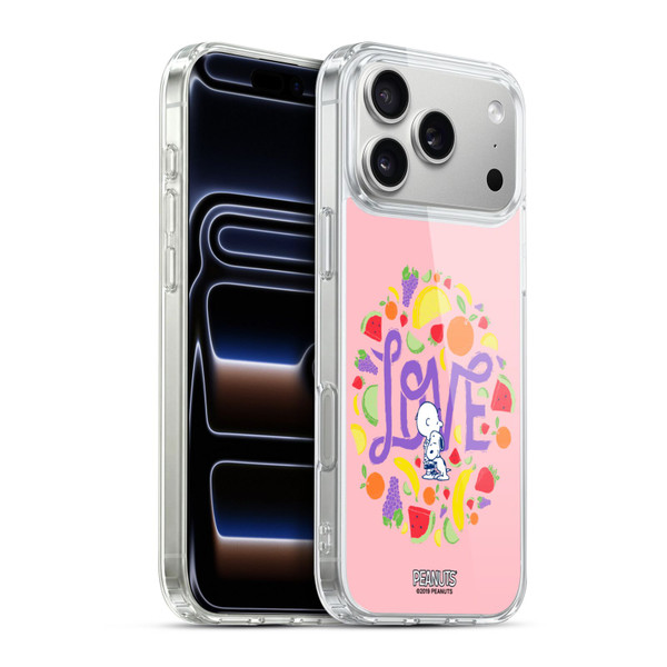 Peanuts Naturally Sweet Charlie and Snoopy Soft Gel Case for Apple iPhone 17 Pro Max