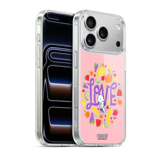 Peanuts Naturally Sweet Charlie and Snoopy Soft Gel Case for Apple iPhone 17 Pro