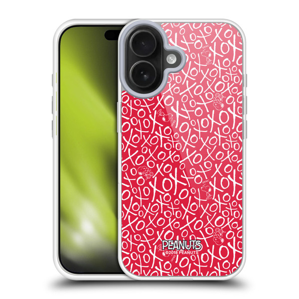 Peanuts Sealed With A Kiss Pattern Soft Gel Case for Apple iPhone 17