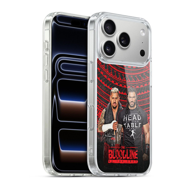 WWE The Bloodline Group Soft Gel Case for Apple iPhone 17 Pro