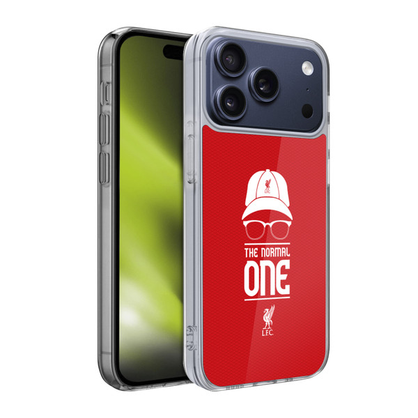 Liverpool Football Club Klopp Icons Icon Red Mesh Soft Gel Case for Apple iPhone 17 Pro