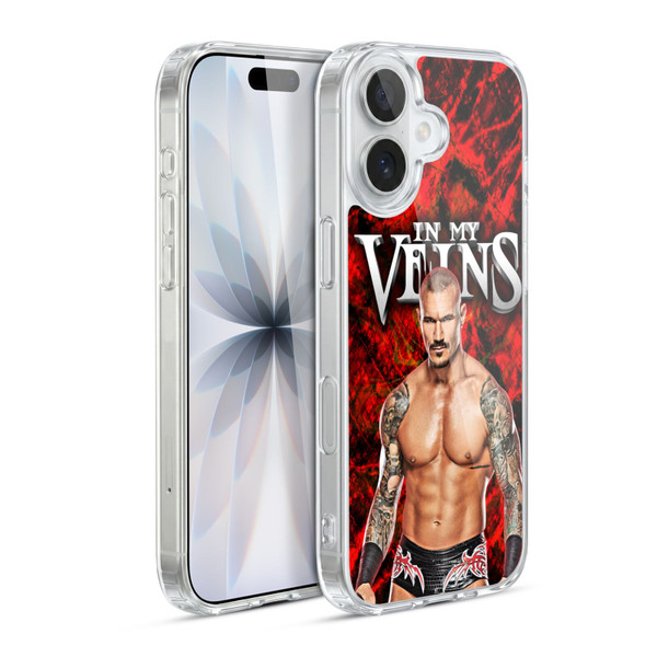 WWE Randy Orton In My Veins Soft Gel Case for Apple iPhone 17