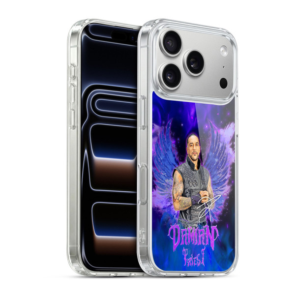 WWE Damian Priest Portrait Soft Gel Case for Apple iPhone 17 Pro