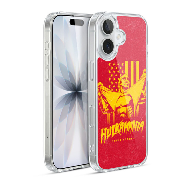 WWE Hulk Hogan Hulkmania Soft Gel Case for Apple iPhone 17