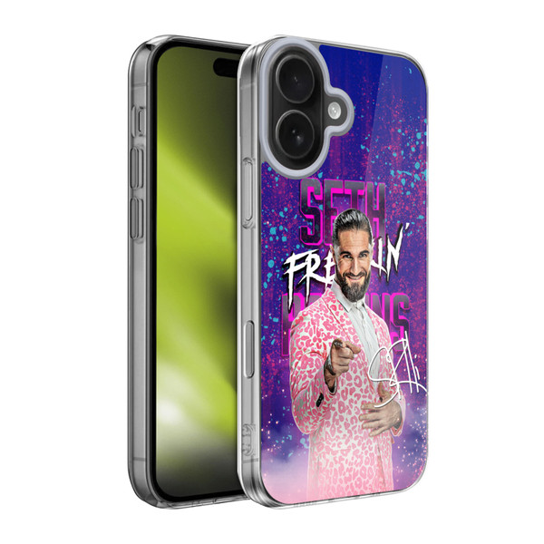 WWE Seth Rollins Seth Freakin' Rollins Soft Gel Case for Apple iPhone 17