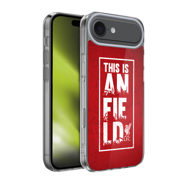 Liverpool Football Club This Is Anfield Red 3 Soft Gel Case for Apple iPhone 17 Air