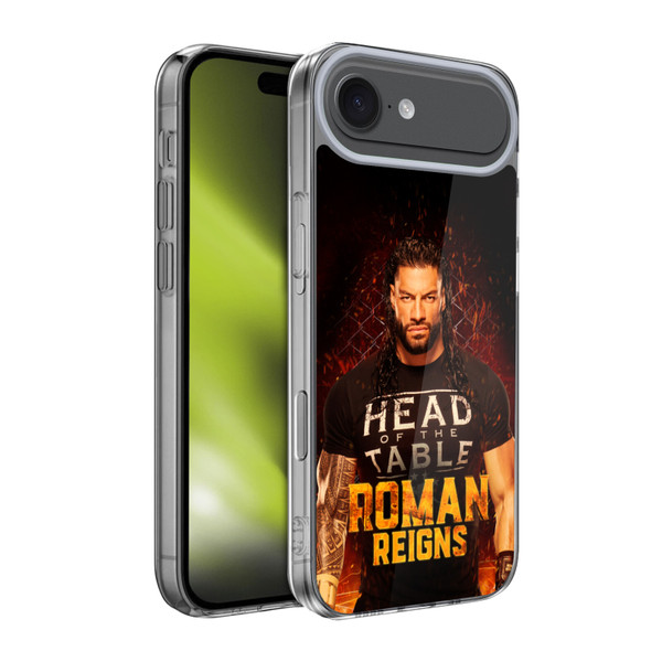 WWE R. Reigns Graphics Roman Reigns 1 Soft Gel Case for Apple iPhone 17 Air